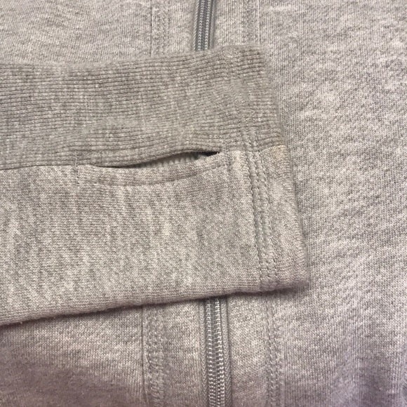 REFLEX grey zipper hoodie - Picture 5 of 5